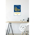 thumbnail image 6 of NBA Golden State Warriors - Logo 21 Wall Poster with Pushpins, 14.725" x 22.375", 6 of 6