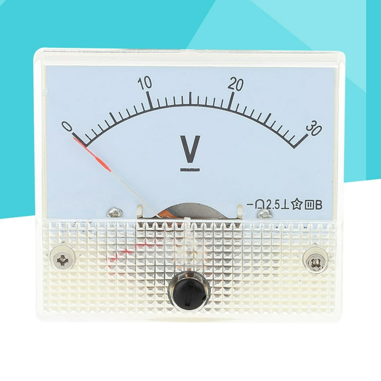 DC 30V Voltmeter Pointer Head Analog Panel Meter