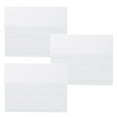 thumbnail image 4 of 100Pcs White Reable Name Tent Cards Dry Erase Wipe Clean Desk Name Tags, 4 of 15