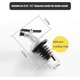 thumbnail image 2 of Olive Oil Spouts,Oil Vinegar Bottle Stopper Spout Leakproof 5pcs, 2 of 5