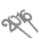 thumbnail image 2 of 20pcs Silver Wooden Table Numbers with Holder Base for Wedding Reception or Home Decor, 2 of 5