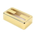 thumbnail image 4 of EeaseCA 2pcs Metal H Hole Pickup Humbucker Cover for LP Guitar Musical Instrument Accessory GB312B (Golden), 4 of 7