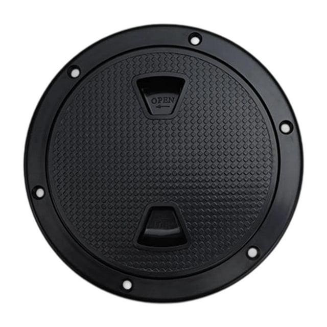 Almencla Boat Hatch AntiSlip Easy to Install Marine Deck Hatch for Ship RV Parts 14.2cm