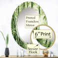 thumbnail image 4 of DESIGN ART Designart "Beach Photo Delicate Balance" Floral & Botanical Modern Wall Mirror 24in.x36in., 4 of 5