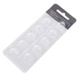 thumbnail image 1 of 10pcs  Domes,Double Vent Bass Dome Accessory Single Layer Double Vent Silicone Replacement Domes for MiniFit Transparent  Ear Tips Replacement Resound, 1 of 7