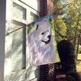 thumbnail image 2 of Carolines Treasures SS8755CHF 28 x 40 Po Drapeau en Toile de Taille Maison Samoyée, 2 of 4