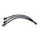 thumbnail image 1 of Kuymtek Cable de ventilador PWM de 4 pines Cable de extensión con funda negra divisora ​​de 1 a 3 vías Kuymtek Componentes de la computadora, 1 of 6