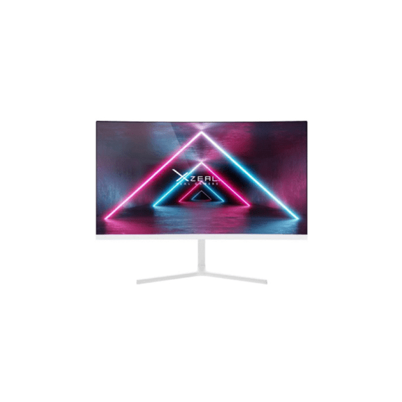 Monitor Gamer Curvo 23.8 XZEAL XST-570-1 5ms 100Hz Full HD VA LED HDMI Blanco XSPMG07W