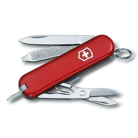 Victorinox Swiss Army Signature Pocket Knife Multi-Tool 54091 - Red