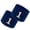 1, variant on COUVER Embroidered White Number 8 Blue Terry Cotton Athletic Wristbands 1 Pair (Mens)