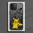 thumbnail image 1 of Cartoon Pikachu Phone Case For iPhone 15 14 11 Pro Max 13 12 Mini XR X SE 7 8 6 6S Plus Hard Matte Shell Protective Cover Fundas F01 For iPhone 11 Pro, 1 of 6