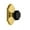 Lifetime Brass, variant on Grandeur 850768 Arc Solid Brass Rose Privacy Door Knob Set - Nickel
