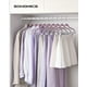 thumbnail image 2 of Perchas para pantalones SONGMICS, paquete de 30 unidades, de terciopelo con clips ajustables, 2 of 7