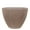 Brown, variant on Ecobo 11.4 inches tall Eco-Friendly Round Pot Planter, Garoa Indoor/Outdoor use, Durable, Versatile & Lightweight, Designed by Brazilian Artisans, Contemporary All-Weather Design–Green