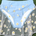 thumbnail image 4 of Gerichy Toddler Girl Swimsuit,Girls Bathing Suit Toddler Baby Kids Little Girls Ruffles Floral Two Piece Swimsuit Bathing Suit Beach Wear Swimwear Bikini Set, 4 of 7