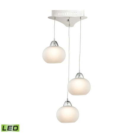 

Elk Home Ciotola 10 Wide 3-Light Mini Pendant - Chrome
