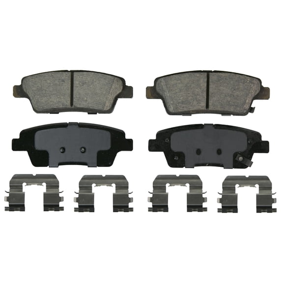 Wagner QuickStop ZD1551 Ceramic Disc Brake Pad Set Fits select: 2011-2016 HYUNDAI GENESIS, 2017 GENESIS G80