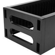 Video Game Storage Tower for PS5/ PS4/ PS3/ Xbox Series S & X/Xbox one Game, Universal Game Holder Rack, Vertical Blu Ray Case Organizer Stand, Stores 36 Games Disk or Blu-Ray Disks, Black