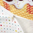 thumbnail image 4 of meiyoeat Abstract Ice Cream Baseball Twin Duvet Cover For Boys,Kids Ball Games Theme Twin Bedding,Reversible,2 Pieces(No Comforter), 4 of 6