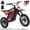 Red, variant on QEASET 36 V MINI Electric Dirt Rocket, 500 W Motorized Dirt Bikes, 15 MPH Off-Road Ride with Dual Suspension, Yellow