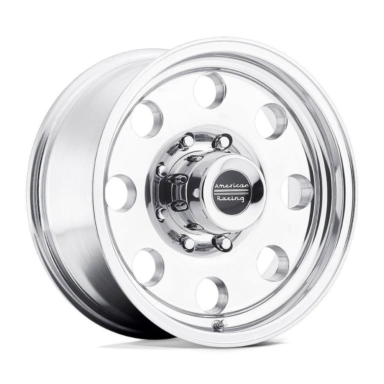 American Racing. ホイール　16インチ 8J +0 114.3 American Racing BAJA 16x8 Polished Wheel Rim, 8x165.1 Bolt Pattern
