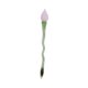 thumbnail image 1 of Mini flor de cristal, adorno de flor artificial, rama de imitación, artesanía, decoración del hogar Capullo rosa, 1 of 9