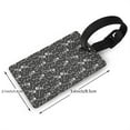 thumbnail image 2 of Sikiie Retro Skeleton Dancing On Halloween Party Luggage Tags Privacy Cover ID Label Suitcase Tags Identifiers For School Bags,Suitcases, 2 of 7
