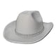 thumbnail image 4 of Sombrero de vaquero con , sombrero de , sombrero de sol para discoteca, accesorio de fiesta, vestido elegante Blanco Jinwen sombrero de vaquero, 4 of 8