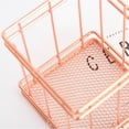 thumbnail image 4 of Metal Wire Makeup Brush Holder Pen Holder for Desktop Organizer Ruler Container Cup Pencil Holder Modern Home Business Commercial Office School Decor Desk Organization, 4 of 9