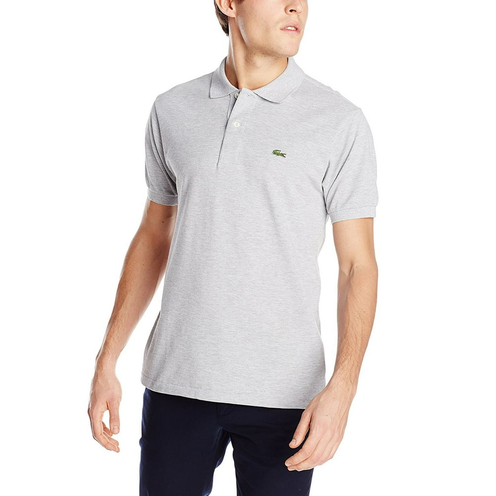 Lacoste - Lacoste L1264 : Men's Short Sleeve Classic Chine Fabric ...