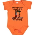thumbnail image 3 of Inktastic Future Carpenter Builder Like Daddy Boys Baby Bodysuit, 3 of 5