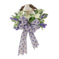 thumbnail image 4 of Corona de Pascua con cruz para colgar en la puerta, corona decorativa rústica que añade un toque festivo. 45cm, 4 of 9