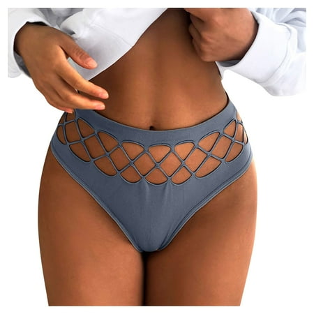 adviicd Womens Briefs Women s Underwear No Panty Line Promise Tactel Lace Brief Grey M