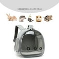 thumbnail image 4 of LingStar Portable Animal Carrier Backpack, Travel Small Breathable Backpack, for Hamster Pet Bag Guinea Pig Carrier Bird Turtle Carrier Rabbit Bird, 4 of 8