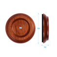 thumbnail image 3 of 4pcs/Set Upright Piano Caster Cups Coaster Solid Wood with -slip EVA Pad, 3 of 5