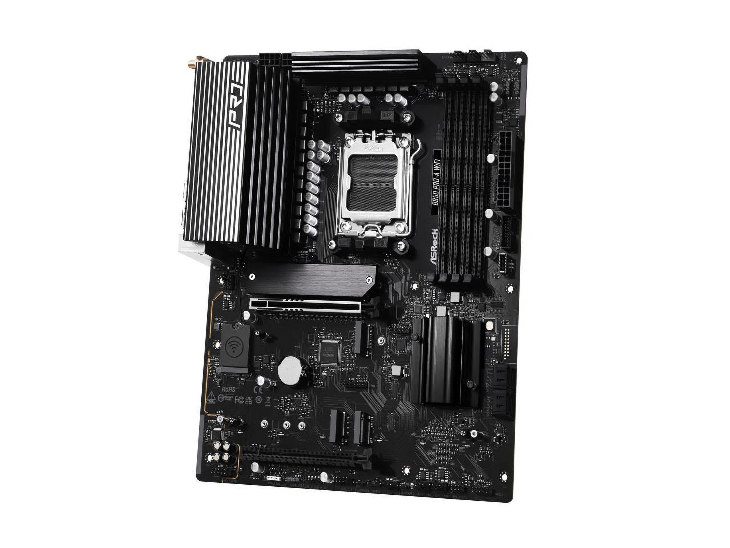 ASRock B850 PRO-A WIFI AM5 AMD B850 SATA 6Gb/s ATX Motherboard