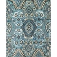 thumbnail image 1 of Ahgly Company Indoor Rectangle Abstract Blue Abstract Area Rugs, 7' x 9', 1 of 6