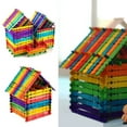 thumbnail image 4 of Neinkie 50Pcs/Set Building Toy Building Blocks Bars Different Shape Educational Construction Engineering Set 3D Puzzle, Interlocking Creative Connecting Kit, Great STEM Toy for Both Boys and Girls, 4 of 6