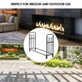 thumbnail image 4 of Patiojoy Support de Rangement pour Bois de Chauffage Extérieur de 4 Pieds en Acier Robuste, 4 of 8