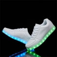 thumbnail image 5 of YAZI Unisex LED Shoes Light Up Shoes for Women Men LED Sneakers with USB Charging Dancing Shoes, 5 of 12
