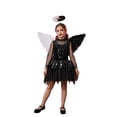 thumbnail image 4 of REDARER Girls Halloween Angel Cosplay Dress with Contrast Wings and Headband for Stage Performance Fancy Dress Party Outfit,5-7 Years, 4 of 4