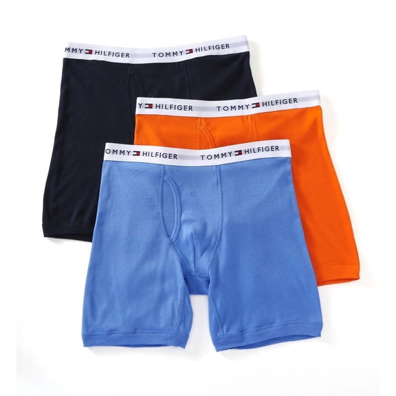 Men's Tommy Hilfiger 09TE001 Basic 100% Cotton Boxer Brief - 3 Pack