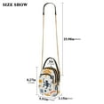 thumbnail image 2 of FORMRS Crossbody Bag for Women Quilted Travel Shoulder Cell Phone Purse with Chain Strap Handbag, Playful Forest, 2 of 7