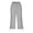 Gray#bermuda capri shorts, variant on aohooy Bermuda Capri Shorts for Women Knee Length Cotton Drawstring Elastic Waist Crop Casual Summer Jogger Capris with Pockets Blue,L