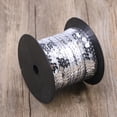 thumbnail image 1 of OULII Flat Sequin Strip Trim for Clothing Decoration Silver 1Set, 1 of 4
