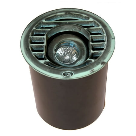 1-Light Die Cast Brass Verde Green LV Well Light