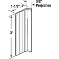 thumbnail image 2 of Prime-Line Products N 6973 Sliding Mirror Closet Door Pull, Chrome, 2 of 2