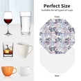 thumbnail image 6 of Kdxio Autumn Leaves Funny Coasters,4 Pcs Leather Coasters,Housewarming Gifts,Protect Furniture from Water Marks Scratch and Damage, 6 of 6
