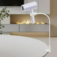thumbnail image 2 of 360 Degree Rotating Hair Dryer Stand, Height Adjustable Rotating Blow Dryer Hands Free Hair Stand Blow Dryer Countertop Blower Stand Rotatable Stand Holder for  Bathroom,Makeup Room,Vanity White, 2 of 8