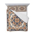 thumbnail image 7 of Blue Burnt Orange Boho Twin Size Down Alternative Comforter, Lightweight Comforter Quilt Bedding Set with Pillow Shams Antique Southwestern Art All Seasons Bed Comforter Duvet Insert 68"x86", 7 of 7
